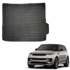 EgriAuto fekete csúszásgátlós csomagtértálca Land Rover Range Rover Sport 2022- csomagtértálca