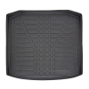EgriAuto fekete csúszásgátlós csomagtértálca Skoda Octavia IV 4d Sedan/Kombi Fix padlós 2021-