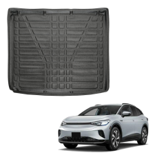 EgriAuto fekete csúszásgátlós csomagtértálca Volkswagen ID.4 2021- (Felső csomagtartó) csomagtértálca