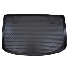 EgriAuto fekete gumi csomagtértálca Hyundai ix20 2010-2018 hatchback top csomagtértálca