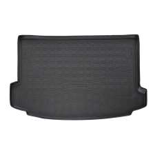 EgriAuto fekete gumi csomagtértálca Land Rover Range Rover Evoque 2018- csomagtértálca