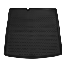 EgriAuto fekete gumi csomagtértálca Skoda Fabia kombi mk3 2015-2018 csomagtértálca