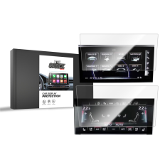 EgriAuto GRIZZ 2 darabos Autó Kijelzővédő fólia Ceramic Audi A8 D5 (2017-2021) autós kellék