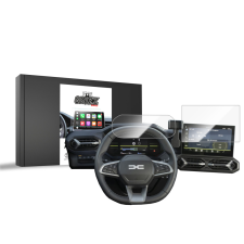 EgriAuto GRIZZ 2 darabos Autó Kijelzővédő fólia Ceramic Dacia Duster 10&quot; (2024) autós kellék