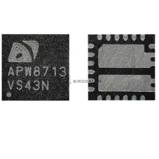 egyéb Anpec APW8713 gyári tápvezérlő IC (TQFN-23 4x4mm) laptop alkatrész
