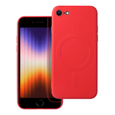 egyéb Apple iPhone SE (2022)/SE (2020)/8/7 Magsafe Szilikon Tok - Piros tok és táska