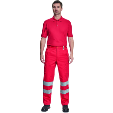 egyéb BANAR galléros póló (piros, XL)