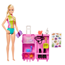 egyéb Barbie: Tengerbiológus játékszett (HMH26) barbie baba