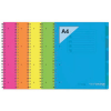 EGYEB BELFOLDI Orna Pro PP A4 120 lapos vonalas vegyes színű spirálfüzet (ARD0235FLU)
