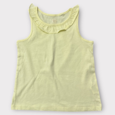 egyéb Citromsárga fodros felső