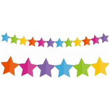 egyéb Csillag formájú girland - 360cm party kellék