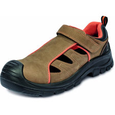 egyéb DERRIL MF S1P SRC szandál (barna, 44) munkavédelmi cipő