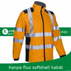 egyéb Dzseki Kanpa Hi-Viz softshell narancs M
