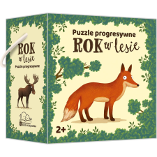egyéb Emilia Dziubak Progresszív puzzle Év az erdőben - 20 darabos maxi puzzle puzzle, kirakós