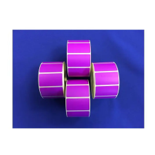 egyéb Etikett 25 x 45 mm thermo lila (1000 etikett / tekercs) etikett