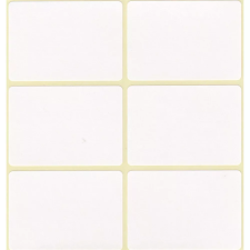 egyéb Etikett nyomtatóhoz 35x50 mm - Fehér (60 etikett / csomag) (5998377104191) etikett