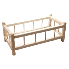 egyéb : Fa babaágy - kicsi - Egyéb babakocsi kiegészítő