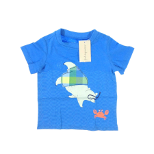 egyéb First Impressions baba Póló - Állatok #kék babapóló, ing