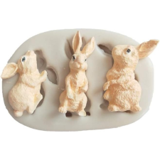 egyéb Fondant formázó, szilikon, Nyuszi, 5,1×8,3 cm sütés és főzés