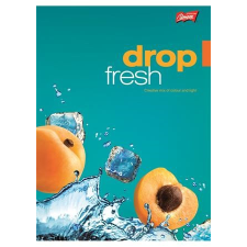 egyéb Fruit A4 kockás füzet, Barack/Zöld (1 db) füzet