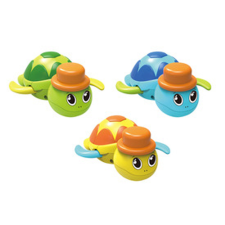 egyéb Fürdőjáték felhúzható teknős különböző színekben fürdőszobai játék
