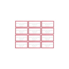 egyéb Füzetcímke  ZÁTONYI 12db-os egyszínű 20 ív/csomag információs címke