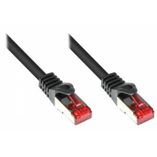 egyéb Good Connections S/FTP CAT6 Patch kábel 15m - Fekete kábel és adapter