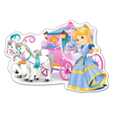 EGYÉB GYÁRTÓ Castorland Princess Carriage - 12db-os puzzle gyermekeknek, Többszínű puzzle, kirakós
