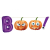egyéb Halloween, Boo papír felirat 150 cm