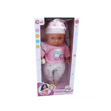 egyéb Hangot adó 35cm játékbaba lámakornis ruhában 12 féle hanghatással (10) baba