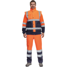 egyéb HELLIN HV mellény narancssárga/navy 3XL munkaruha