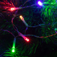 egyéb Home mlc58 karácsonyi LED-s elemes fényfüzér 8 program 50 LED színes idozítos (MLC 58/M) timer fu... karácsonyi dekoráció