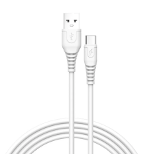 egyéb Jokade JA010 USB-A / USB-C Adat és töltőkábel - Fehér (1m) kábel és adapter