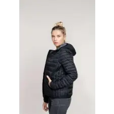 egyéb Kabát Kariban női kapucnis női, black, XL munkaruha