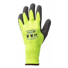 egyéb Kesztyû Eurowinter téli latex mártással gumírozott mandzsetta zöld/fekete 9 védőkesztyű