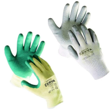 egyéb Kesztyű Dipper mártott latex, zöld, 7 védőkesztyű