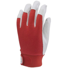 egyéb Kesztyű Eurostrong E840 kecskebőr, red, 11