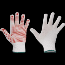 egyéb Kesztyű Gannet Pvc kötött nylon, pöttyök fekete 9 védőkesztyű