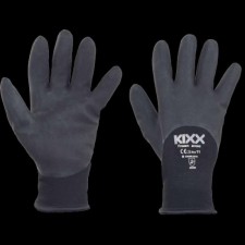 egyéb Kesztyű Kixx Frozen (6PR)nylon/latex fekete 11 védőkesztyű