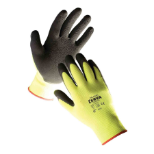 egyéb Kesztyű Palawan Pi nylon latex, fluo sárga/fekete, 10 védőkesztyű