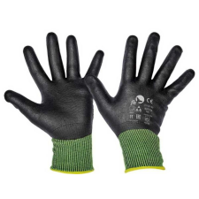 egyéb Kesztyű Sitta Full nitril, fekete/zöld, 7 védőkesztyű