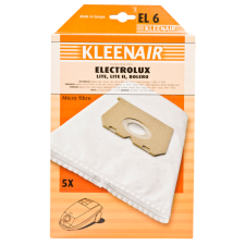 egyéb Kleenair Electrolux E-18 porzsák (5 db / csomag) (52513 (EL-6)) porzsák