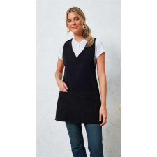 egyéb Kötény Premier női zsebes női (100%poliészter 185g/m2) black, S/M lakástextília