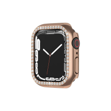 egyéb Köves TPU óratok Apple Watch 7 - 41 mm rose gold okosóra kellék