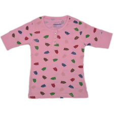 egyéb Lány Póló kövekkel - Bagoly #rózsaszín gyerek póló
