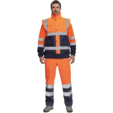 egyéb Mellény Hellin Hi-Vis narancssárga/navy XXL