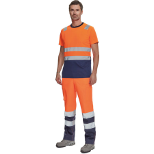 egyéb MONZON Hi-Vis ru. póló narancs/navy 4XL munkaruha