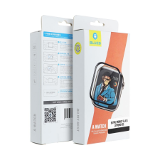 egyéb Mr. Monkey 5D Glass Premium Apple Watch S4 / S5 / S6 / SE Kijelzővédő üveg - 40 mm (TG-5D-APW40-BK) okosóra kellék