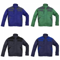 egyéb Munkakabát Commander 260g egyenes fazon strapabíró (100%pamut) zöld 4XL