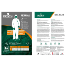 egyéb Munkavédelmi overál M fehér munkaruha